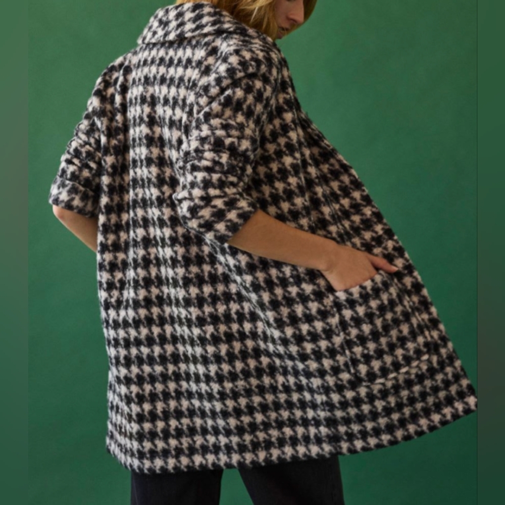 Coatigan With Patch Pockets